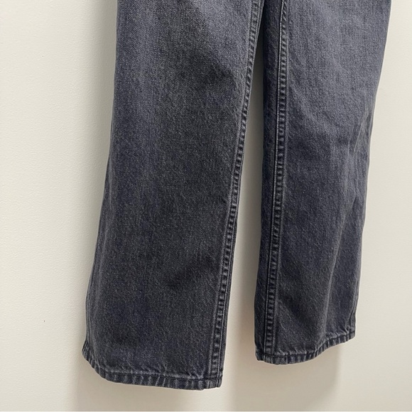 Frame Denim Classic Straight Leg Blackwater Overalls Size X-Small - Picture 5 of 16